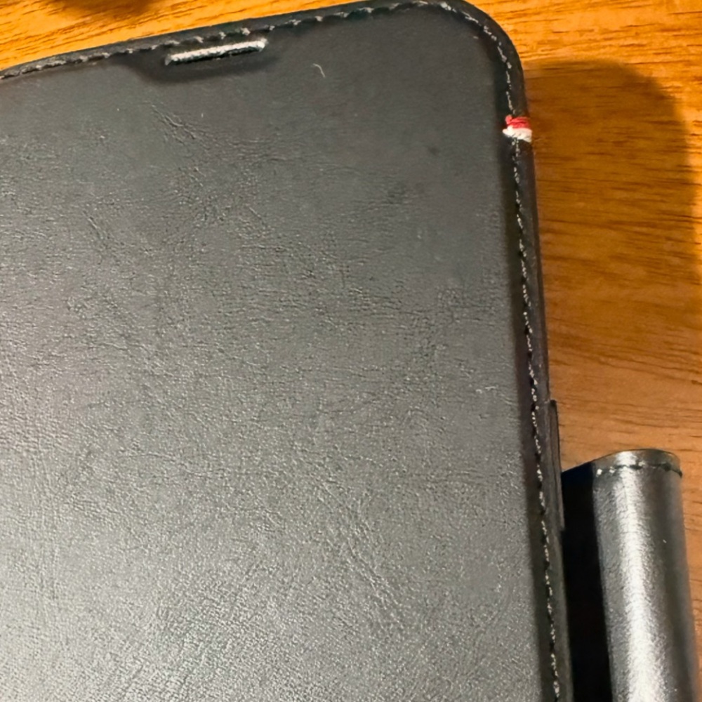 iPhone 15 Pro leather case